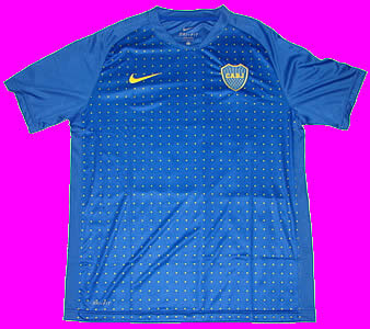 camiseta de boca entrenamiento